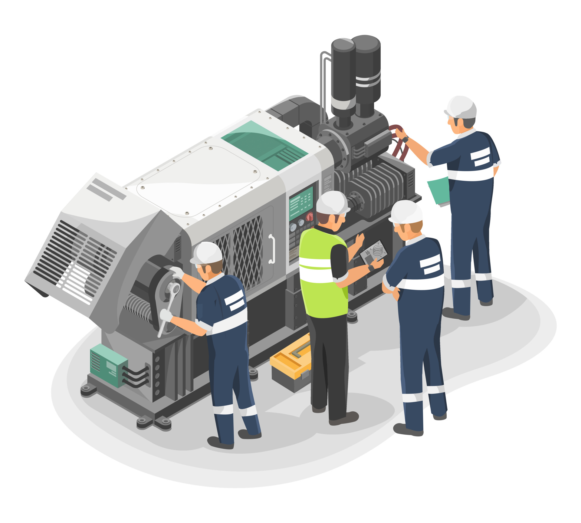 vecteezy_engineer-maintenance-failure-machine-isometric-grey-machine_17779869